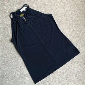 Michael Kors Navy Sleeveless Tank Style Top (NWOT)
